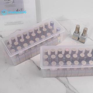 < zhuliye246 > 1 / 2 Cái Móng Tay Nghệ Thuật Hình Chữ Nhật Trong Suốt Hộp Bảo Quản Móng Tay Kim Cương Giả Bàn Chải Bút Đệm Mài Tập Tin Tổ Chức Hộp Đựng Đẹp