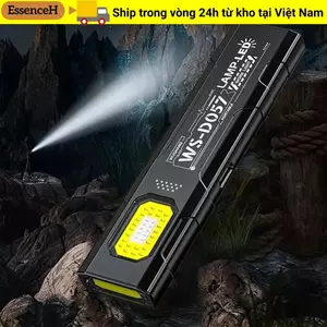 Đèn Pin Mini ESSENCEH LED Di Động Hút Từ, Nguồn Điện Kép Có Thể Sạc Lại