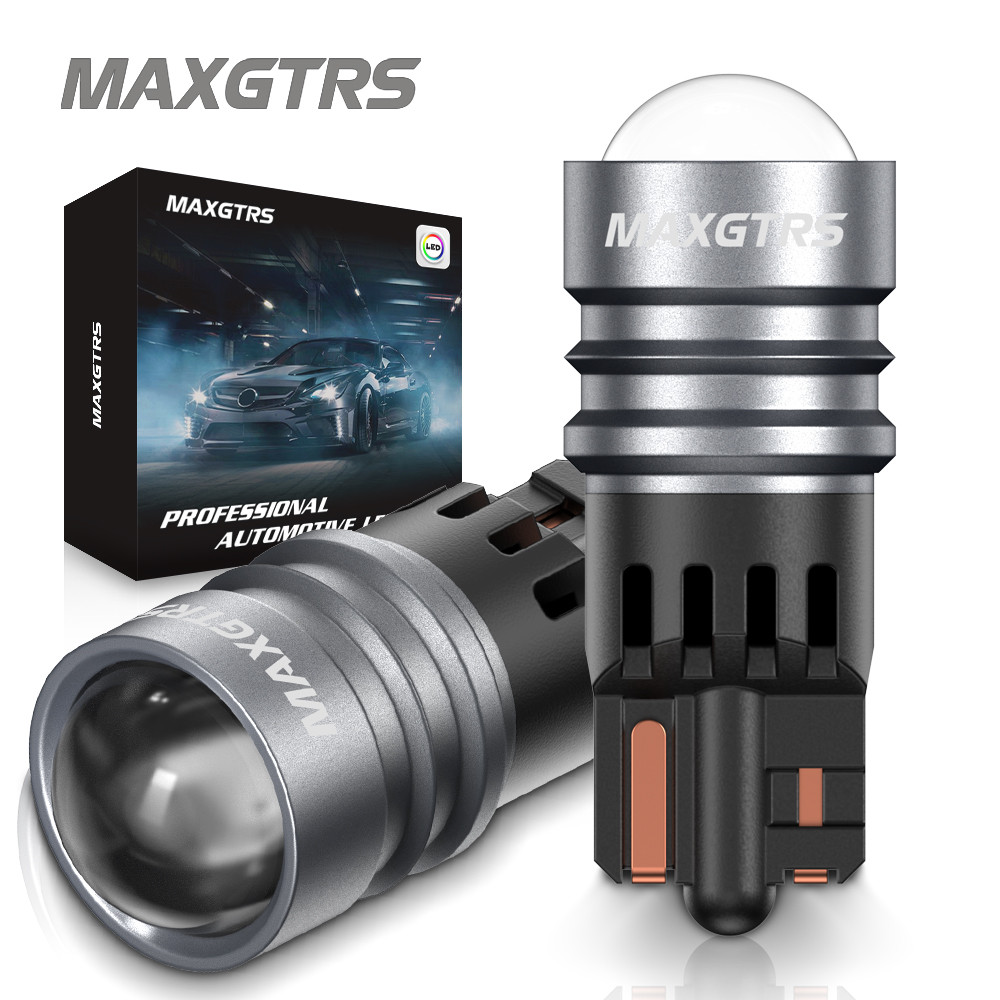 MAXGTRS 2 Chiếc W5W XBD 2 SMD Xe T10 LED 194 168 Bóng Đèn Nêm Thay Thế Dụng Cụ Ngược Bảng Bóng Đèn Trắng Cho Đèn Giải Phóng