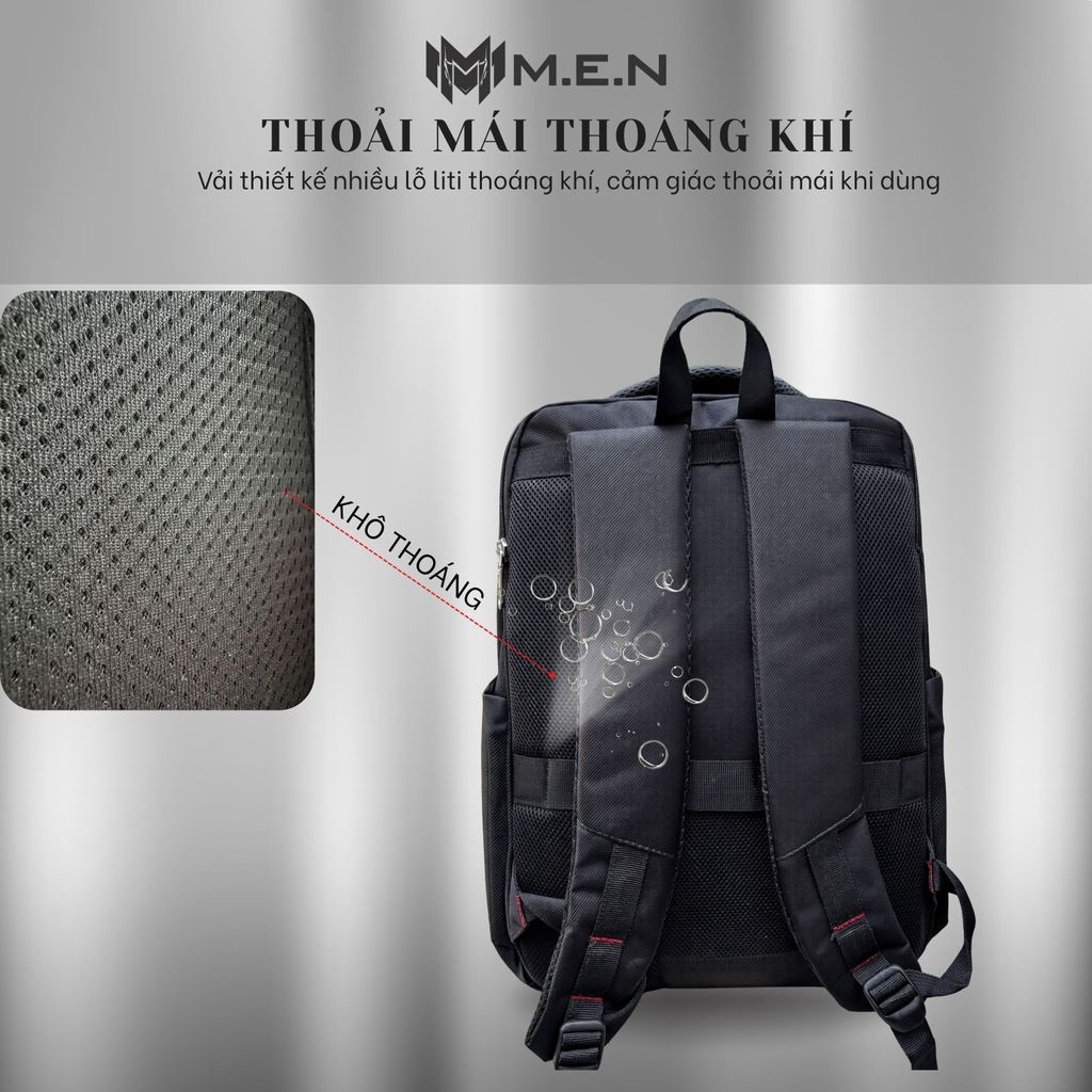 Ba lô văn phòng unisex FREQUENT M.E.N chính hãng [FREESHIP]