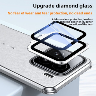Ốp Lưng Cho Xiaomi 15 Pro 15 Ultra 14 Pro 14 Siêu Da Tản Nhiệt Với Ống Kính Kim Loại Bảo Vệ Phim Hỗ Trợ Vô Hình Vỏ Điện Thoại