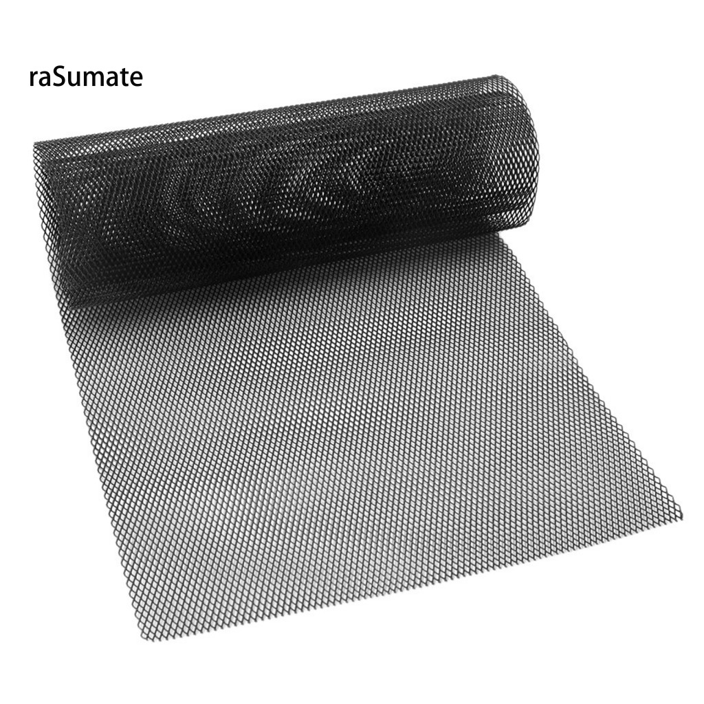 < rasumate > Lưới tản nhiệt ô tô bằng hợp kim nhôm 6x12mm Tấm lưới tản nhiệt xe
