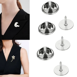 20 chiếc Mặt sau chốt bằng thép không gỉ cho biểu tượng Trang phục thoải mái Lý tưởng cho các nghi lễ triển lãm