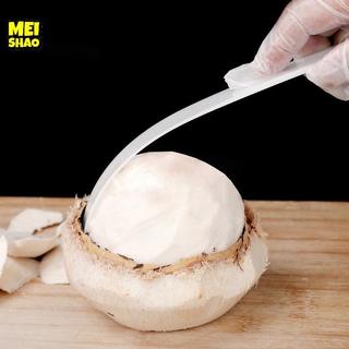 MeiShao Đào Dừa Dụng Cụ Nhựa Tẩy Thịt, Cạo Râu, Cắt Trứng, Dao Trái Cây Mềm, Có Thể Giặt