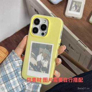 Ốp Điện Thoại Thích Hợp Cho iPhone Jelly 2 Trong 1 Vỏ Điện Thoại Dopamine Thích Hợp Cho iPhone16pro Có Thể Giữ Ảnh 17 Phong Cách Mới 13 Mờ 14 15 Vỏ Bảo Vệ MSPB