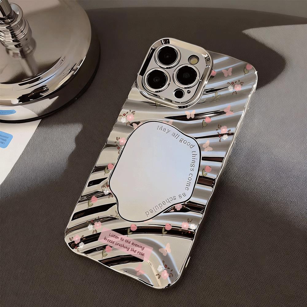 Áo dài hoa nhỏ Phù hợp với vỏ điện thoại iPhone 15 Pro Max, 16 Plus, 14 Creative