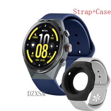 Kieslect AI Đồng hồ thông minh Elite2 Dây đeo + Vỏ cho Đồng hồ thông minh Kieslect AI Elite 2 Full Cover Bảo vệ màn hình Dây đeo đồng hồ thông minh silicon Vòng tay Phụ kiện đồng hồ đeo tay