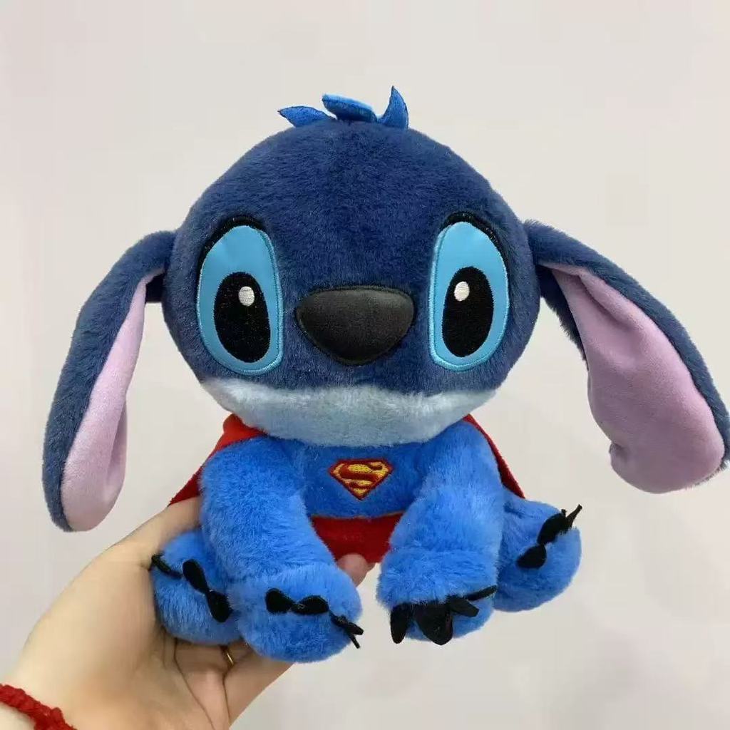 BH2 Lilo Stitch x Avengers Batman Captain America Người Nhện Plushie Gối Búp Bê Cotton Sang Trọng HB2