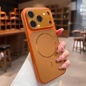 Ốp điện thoại từ tính AG chất lượng cao cho iPhone 17 Pro Max 13 14 15 16 pro max Ống kính bảo vệ Camera Vỏ mềm Vỏ bảo vệ điện thoại