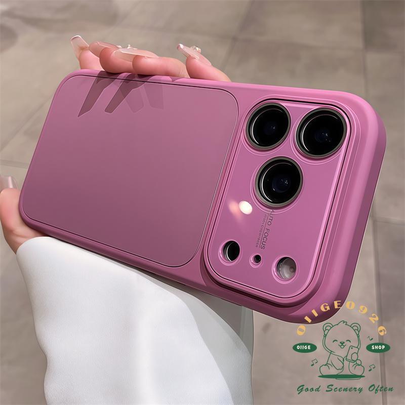 【 Ốp lưng iPhone17 】 Vỏ điện thoại silicon lỏng mờ AG Nano iPhone17 Pro Max 16 15 14 13 cho vỏ iPhone Vỏ mềm silicon TPU chống sốc