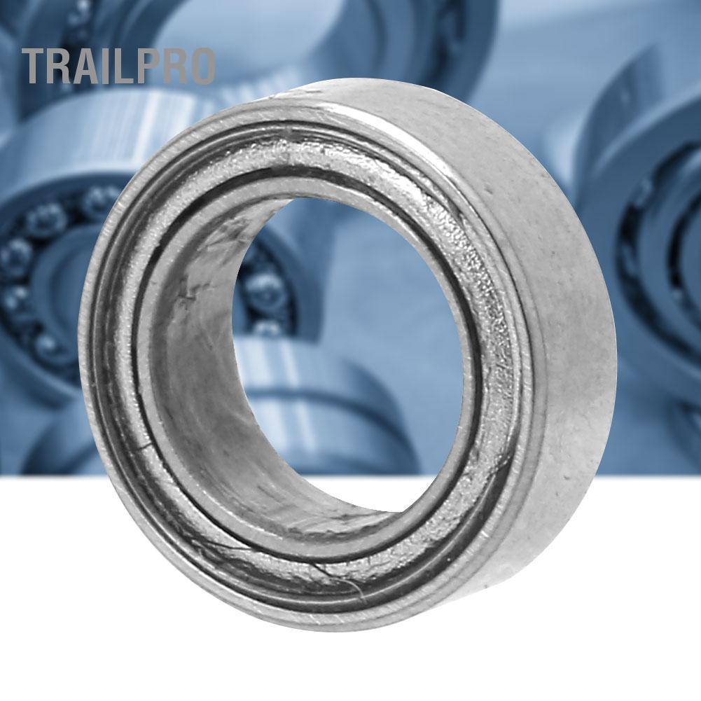 TrailPro Hilitand 10 Vòng Bi Sâu MR63ZZ Loại MR Thép Kín Hai Mặt 3X6X2.5mm(MR63ZZ)