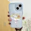 Bộ hoa dịu dàng phù hợp với 16 chiếc vỏ điện thoại iPhone17Air,cảm giác da 14/13/11 Pro