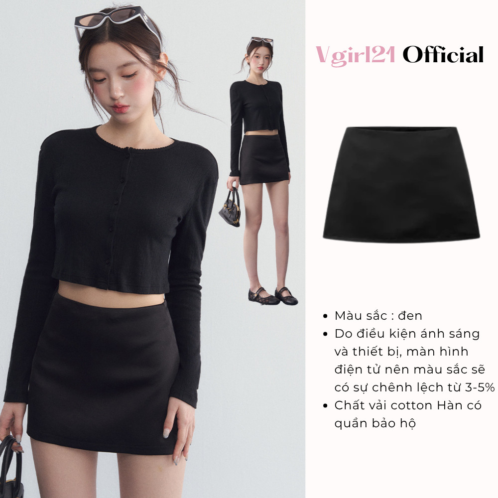 [DEAL MỞ BÁN] - Dottie Skirt - Chân Váy Chấm Bi / Trơn Chữ A Nữ - Kèm Quần Bảo Hộ - Dễ Phối Đồ - Phù Hợp Mùa Hè Mùa Thu