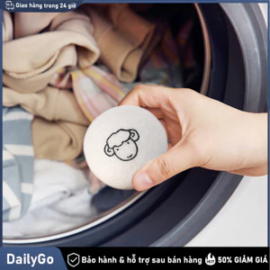Bóng sấy len 7cm bộ 6 quả chống rối quần áo Bóng len sấy khô quần áo，Bóng giặt mềm，Bộ 6 quả，Chống tĩnh điện
