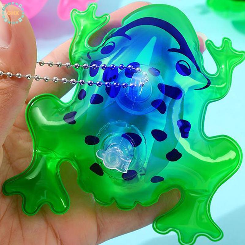 1 Bong Bóng Bơm Hơi Hình Con Ếch 11 / 20cm