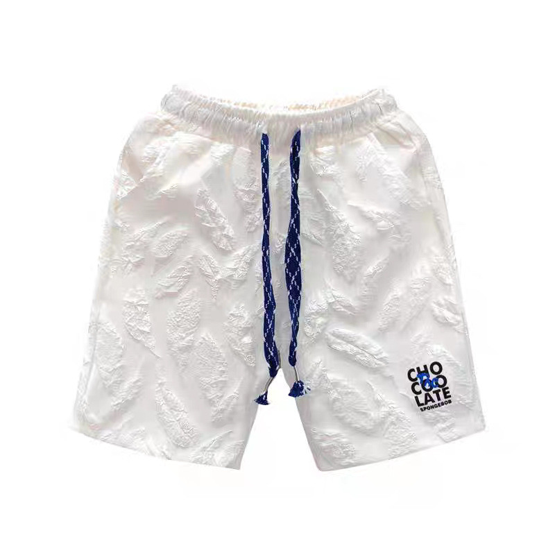 Quần short nam Ice Silk màu trơn Quần short mùa hè thẳng