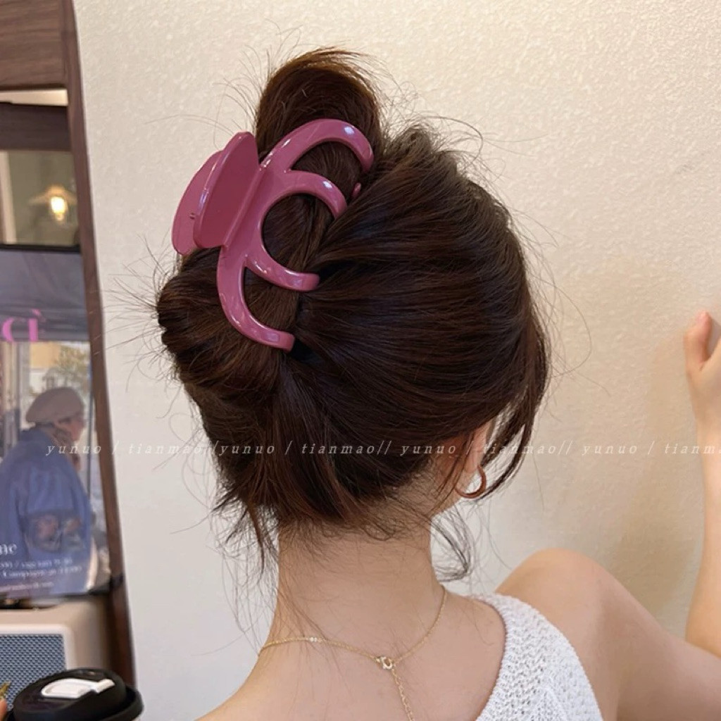 Kẹp Tóc Cá Sấu 10cm Nhựa Bóng Sang Trọng – Phụ Kiện Tóc Phong Cách Cho Phái Nữ