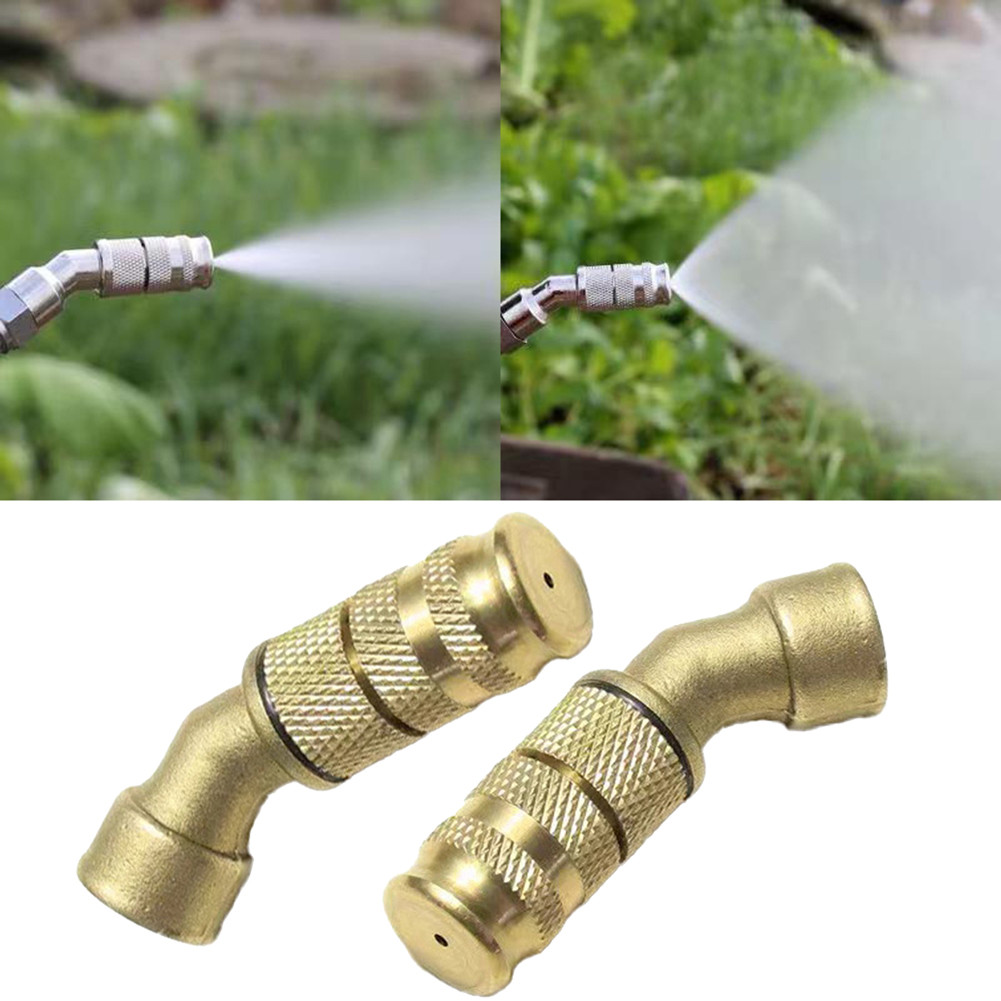 Vòi phun sương có thể điều chỉnh bằng đồng thau 2 chiếc để giải pháp tưới nước hiệu quả