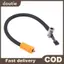 Doutie 1 Bộ Chuyển Đổi Ống Lạm Phát Sợi Tốt 30CM Lốp Ô Tô Ống Bơm Hơi M6 Loing Air Chu Với Van Lốp Tiêu Chuẩn Qui Lạm Phát Một Phần VN