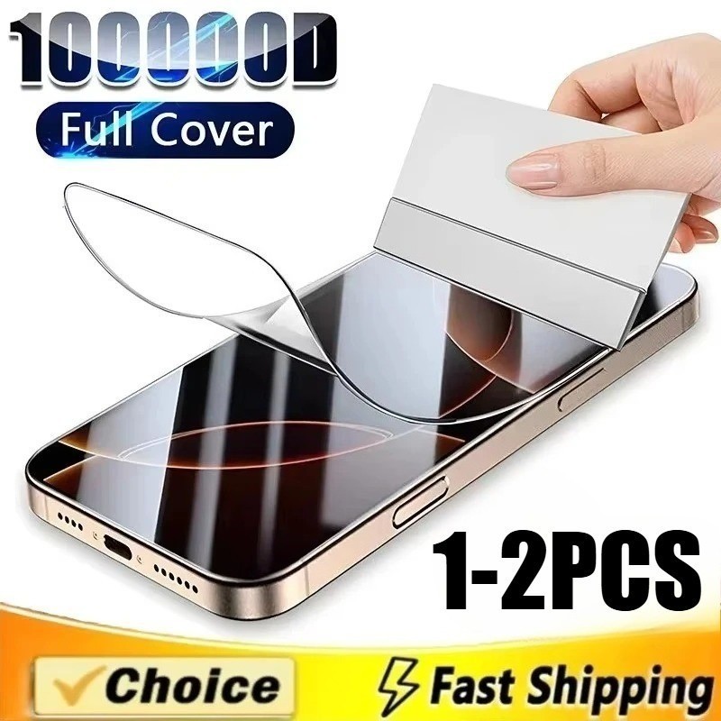 1-2 Chiếc Chống Trầy Xước Bảo Vệ Màn Hình Matte Film Cho Redmi 12 12C 13 13R 13C 13x 14C 14R 15 15C 4G 5G Chống Gián Điệp Riêng Tư Chống Ánh Sáng Xanh Hydrogel Film HD Phim Mềm
