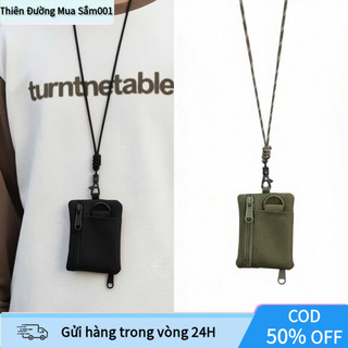 【COD】Túi đeo cổ bằng vải bố dày dặn chất lượng cao, chống thấm nước nhẹ, phong cách thể thao thường ngày.