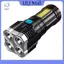Đèn pin LED mini siêu sáng, đa chế độ, chống nước, dễ điều chỉnh - phù hợp cắm trại và làm việc ngoài trời.