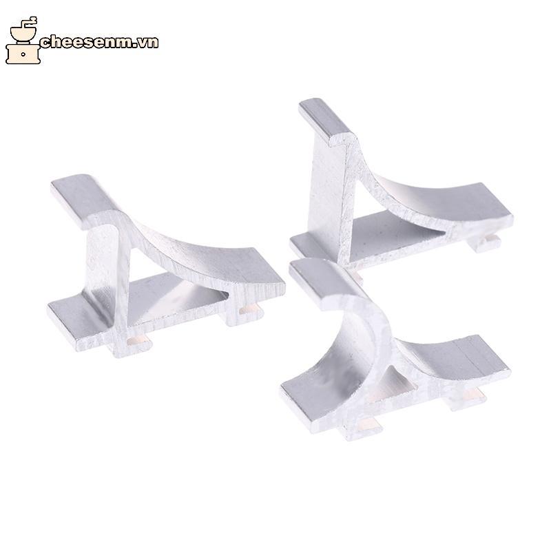 Cheenm 6 Chiếc Kim Loại K Loại Tủ Đông Kệ Kẹp Tủ Lạnh Hỗ Trợ Móc Làm Mát Kệ Nẹp Tủ Lạnh Đồ Uống Tủ Kệ Bule VN