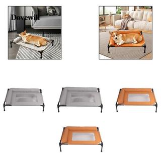 Giường kim loại thú cưng nâng cao Đệm chó thoáng khí Đồ nội thất có thể giặt được có thể tháo rời cho thú cưng nhỏ Ngủ ấm cúng