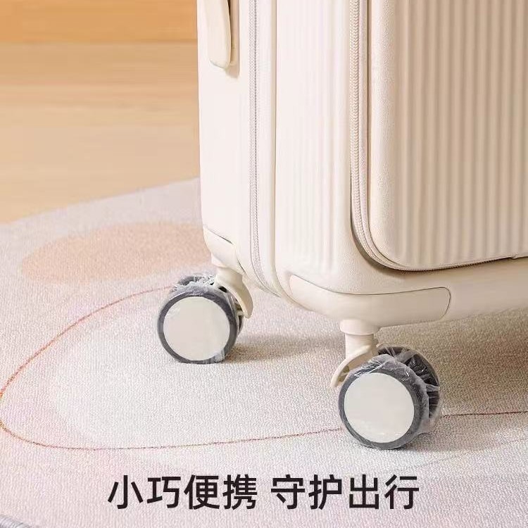 ✪Dùng Một Lần Hành Lý Bánh Xe Bảo Vệ Vali Chống Bẩn Đa Năng Bánh Xe Cuộn Lưu Trữ Chống Bụi Chân Bao Bánh Xe Phim EJGA