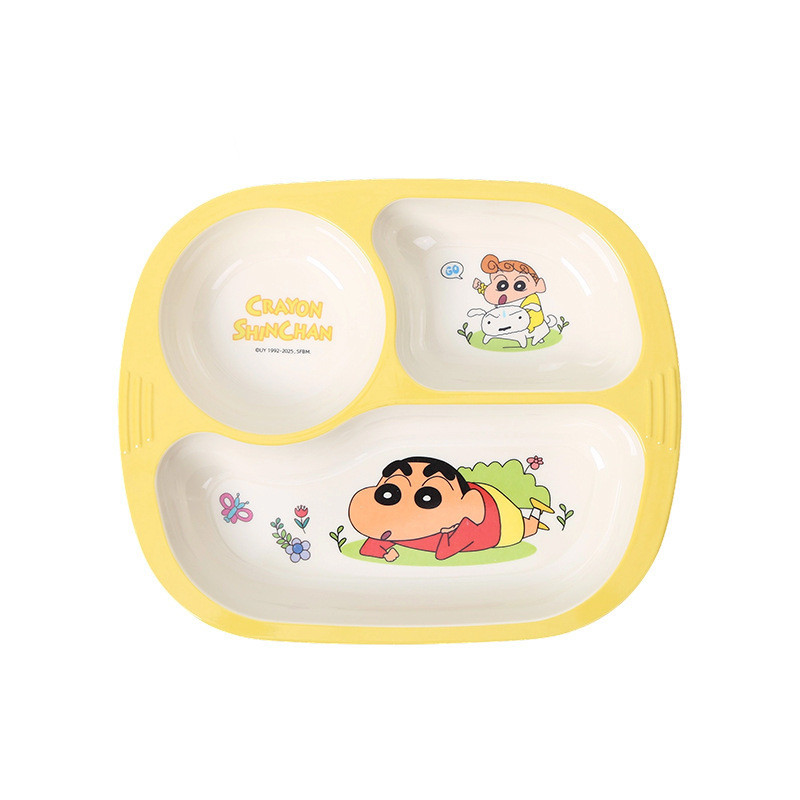Crayon Shin-Chan Bộ Đồ Ăn Dễ Thương Một Người Bát Thực Phẩm Bát Đĩa Bộ Cốc Nam Nữ Sinh Nhật Quà Tặng Lưu Niệm GGCX