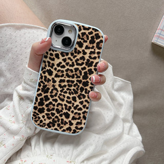 Mẫu da báo cổ điển, áp dụng cho iPhone 17, 16, 15, 14, 13, 12, 11 Pro Max XXS XR chống rơi vỏ điện thoại