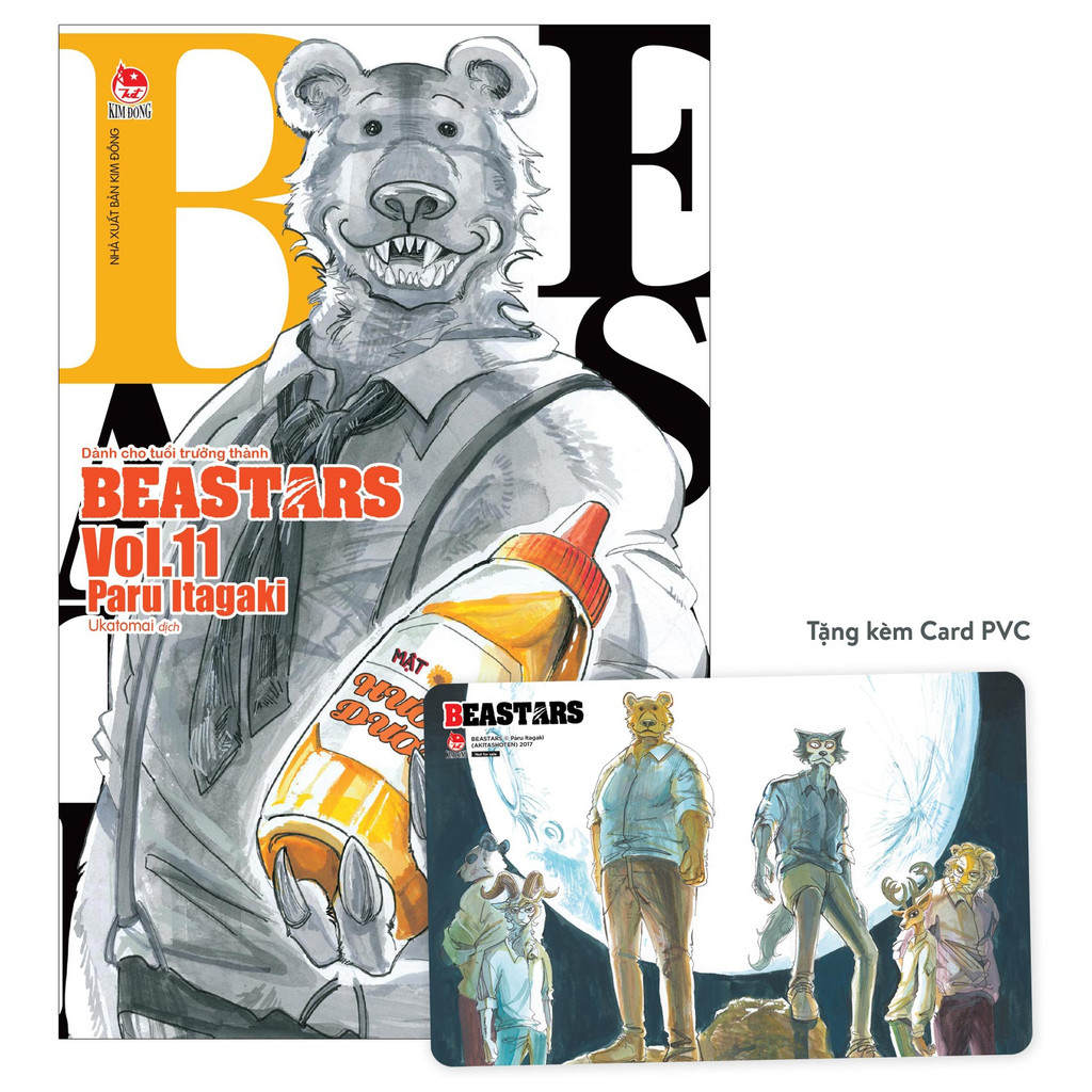 Sách - Beastars - Tập 11 - Tặng Kèm Card PVC