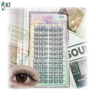 Lông mi giả vàng 7-13mm - Đế Cotton siêu mịn để trang điểm sân khấu hàng ngày tự nhiên
