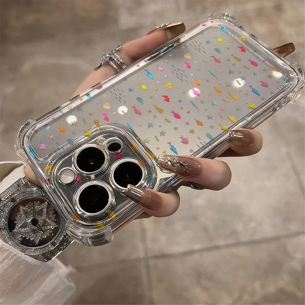 Đ đơn giảnPhù hợp với túi lưng iPhone 17 Pro Max, túi khí góc bốn cạnh