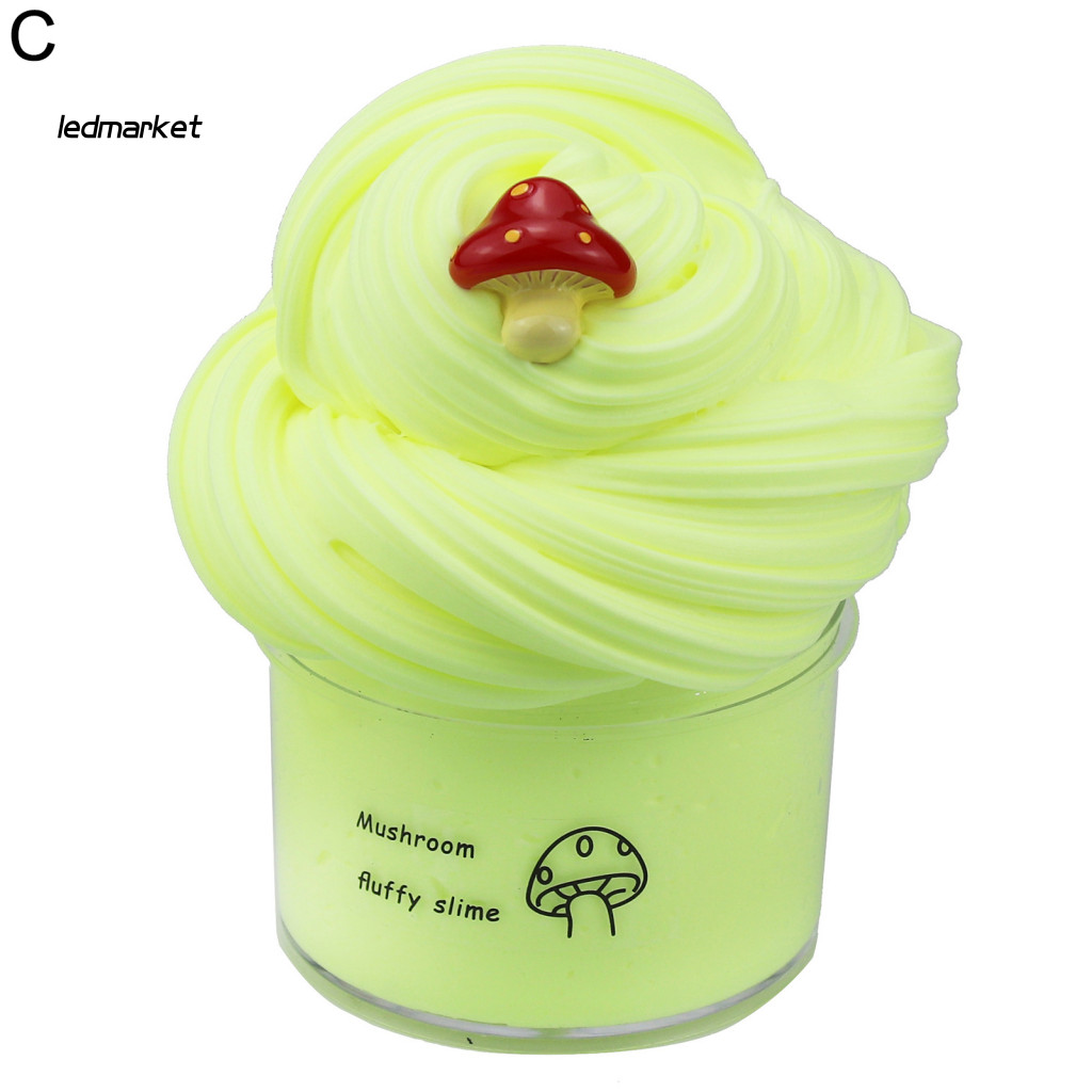 (Ledmarket) 70ML Slime Toy Fluffy Anti-tear Co Giãn Cloud Slime Butter Sludge Toy để thư giãn