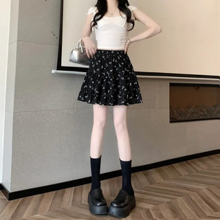 Váy ngắn họa tiết hoa, váy nửa thân tôn dáng, váy chữ A nhỏ nhắn, váy bánh bèo rộng rãi giúp trẻ trung,năng động