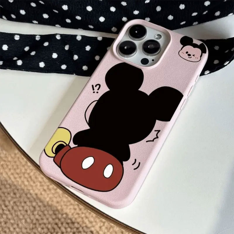Ốp Mickey Mouse Mềm Dẻo Cho iPhone 11-16 Pro Max
