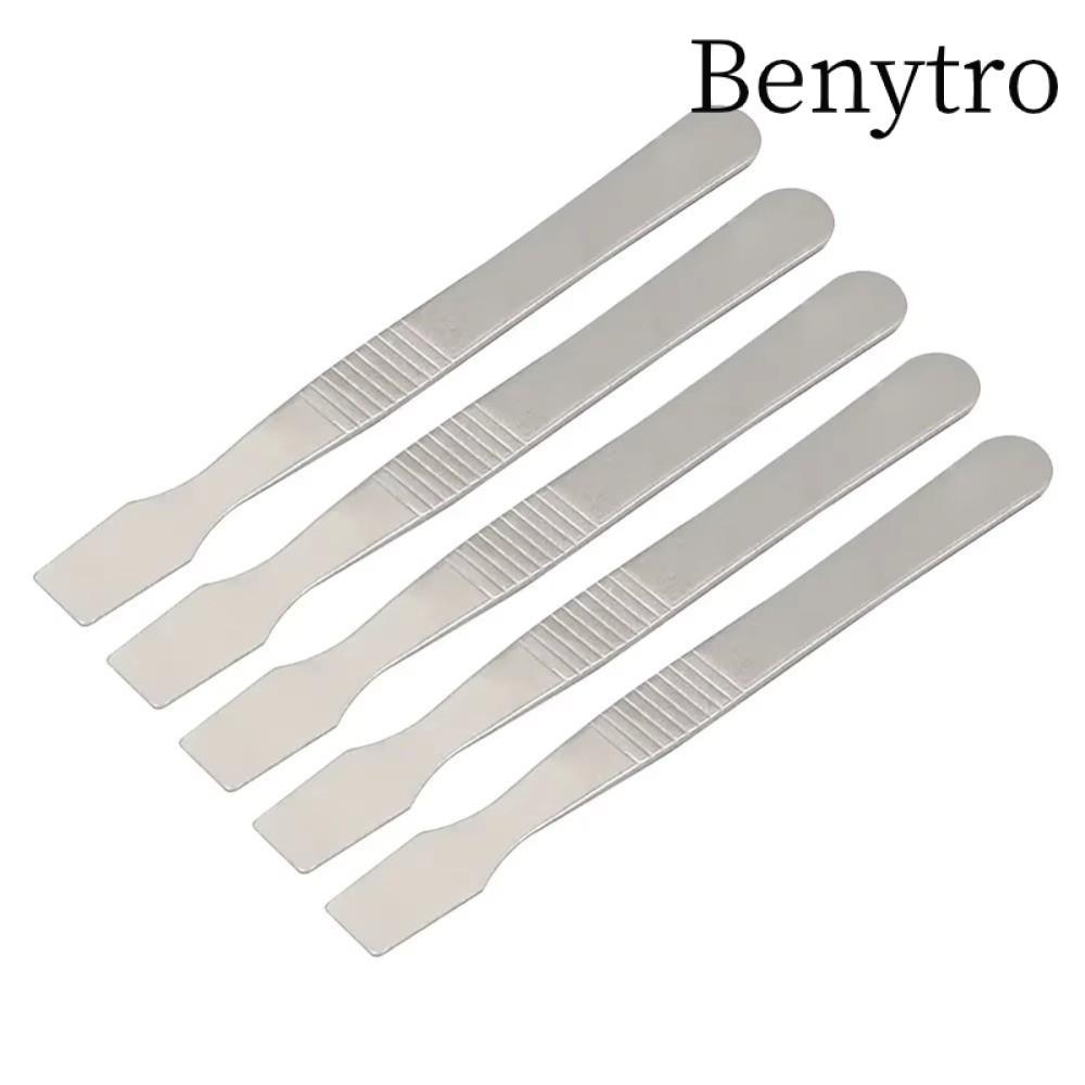 Benytro BENYTRRO Tháo rời Crowbar, Spudger kim loại bằng thép không gỉ 120x11mm, Dụng cụ sửa chữa điện thoại bán thực tế cho kính điện thoại