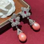 Bông tai sang trọng hoa Zircon tinh tế