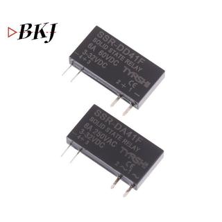 [KJ] SSR-41FDD / 41FDDA Rơle thể rắn DC sang DC 3-32VDC 6A, mô-đun rơle mỏng DIN, không tiếp xúc, mini, mới