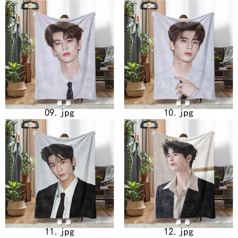 Zhang Linghe Peel - Apart Instant Film Flannel Chăn T, Chăn Flannel một mặt in