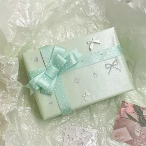 Nhỏ Ngọc Trai Tươi Lime Sydney Giấy Hương Vị Cổ Sinh Nhật Bao Bì Flash Chất Liệu Kim Cương Sáng Tạo Ngày Lễ Quà Tặng Giấy 0331