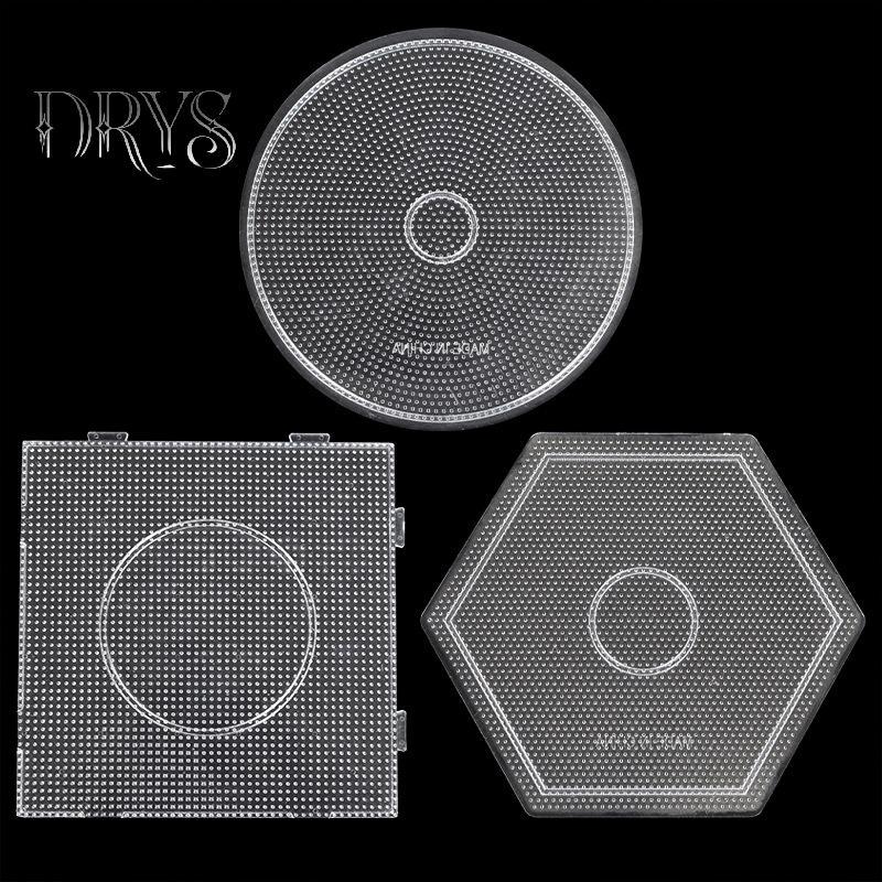(TFT) 5 Loại Lựa Chọn 2.6 Mm Perler Hạt Mẫu Pegboard Cho Hama Hạt Công Cụ DIY Giáo Dục Xếp Hình Beadbond Đồ Chơi MỚI