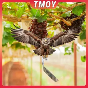 TMOY Chống Thấm Nước Chim Scarer Mô Phỏng Cú Đuổi Chim Kiểm Soát Dịch Hại Nhân Tạo Bù Nhìn Có Phản Quang TMOY