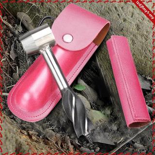 Leipupa Máy khoan cầm tay Mũi khoan Bushcraft Dụng cụ Auger thủ công cho ba lô Cắm trại