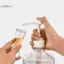 TRTR Home 1600ml Hộp Đựng Chất Lỏng Có Cân Cà Phê Xi-rô Ong Nhỏ Giọt Chai Có Bơm Thủy Lực Đầu Vòi Phun Nhà Bếp Hộp Đựng Mật Ong VN