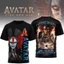 YB1 Avatar 3 Fire and Ash comdorable Áo thun Varang Jake Sully anime tay ngắn áo thun BY1