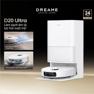Robot hút bụi lau sàn Dreame D20 Ultra - Bản Quốc Tế - Bảo Hành 24 Tháng - SIDEAL SIA