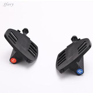 Bàn đạp xe đạp tập thể dục Jfory chống trượt, có dây đeo và dễ lắp đặt