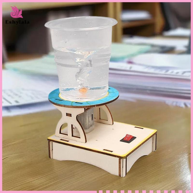 Bộ máy làm xoáy nước điện DIY dành cho thí nghiệm khoa học cho trẻ em [MỚI]